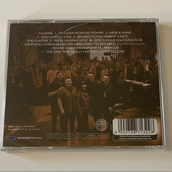 Here Be Lions “Only A Holy God” CD New Old Stock Factory Sealed - Picture 2 of 3